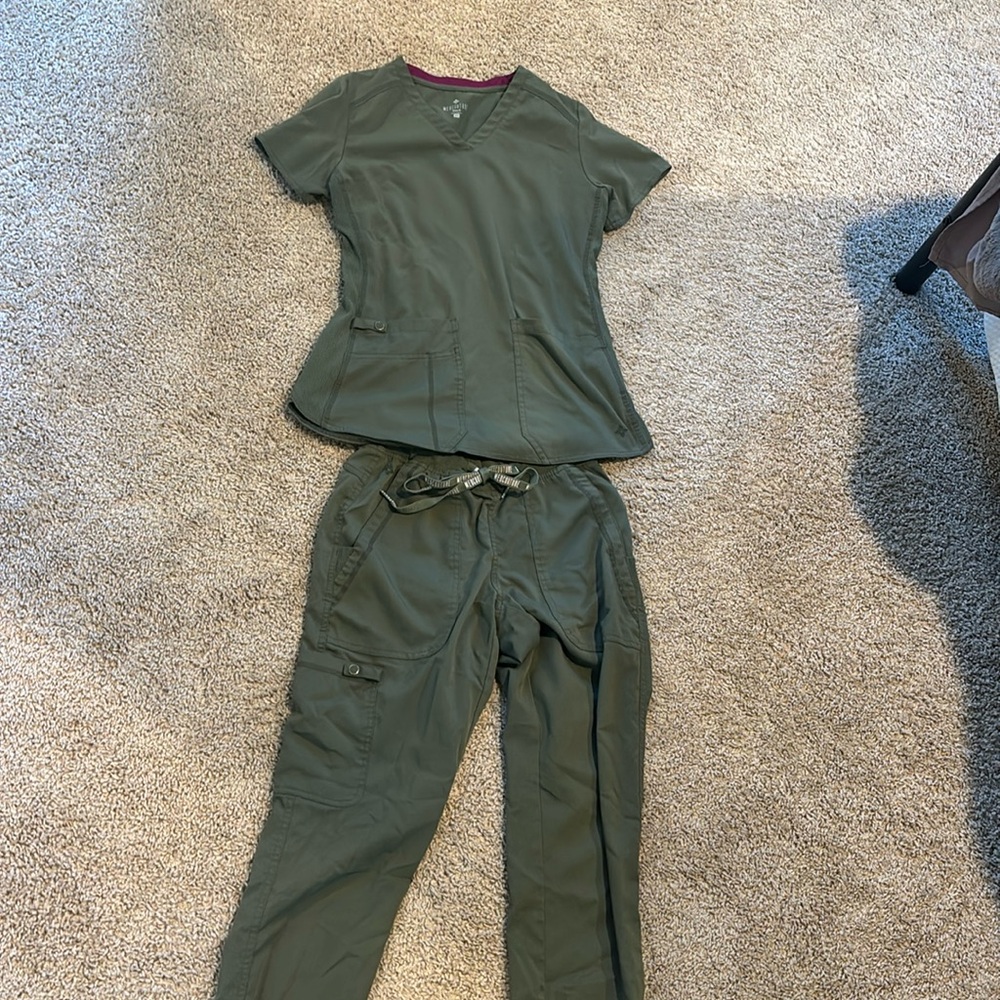 Green Scrubs size XS